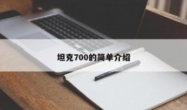 坦克700的简单介绍