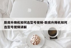 厨房升降机如何选型号视频-厨房升降机如何选型号视频讲解