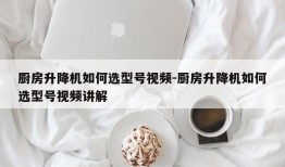 厨房升降机如何选型号视频-厨房升降机如何选型号视频讲解