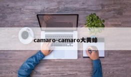 camaro-camaro大黄蜂