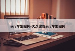 suv车型图片-大众途观suv车型图片