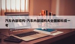 汽车内部结构-汽车内部结构大全图解科目一考