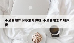 小爱音箱如何添加升降机-小爱音响怎么加声音