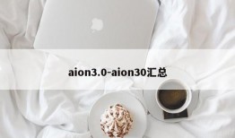 aion3.0-aion30汇总