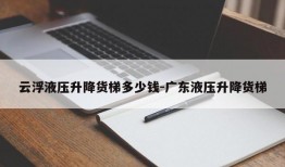 云浮液压升降货梯多少钱-广东液压升降货梯