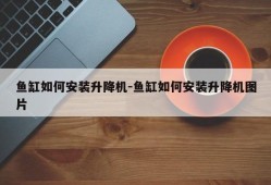 鱼缸如何安装升降机-鱼缸如何安装升降机图片