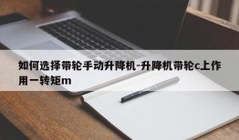 如何选择带轮手动升降机-升降机带轮c上作用一转矩m