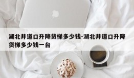 湖北井道口升降货梯多少钱-湖北井道口升降货梯多少钱一台