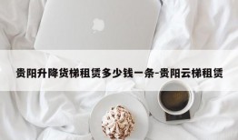 贵阳升降货梯租赁多少钱一条-贵阳云梯租赁