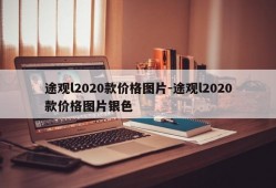 途观l2020款价格图片-途观l2020款价格图片银色