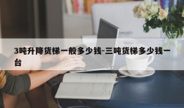 3吨升降货梯一般多少钱-三吨货梯多少钱一台