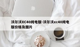 沃尔沃XC40纯电版-沃尔沃xc40纯电版价格及图片