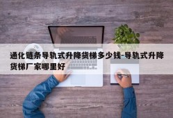 通化链条导轨式升降货梯多少钱-导轨式升降货梯厂家哪里好