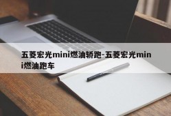 五菱宏光mini燃油轿跑-五菱宏光mini燃油跑车