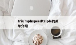 triumphspeedtriple的简单介绍