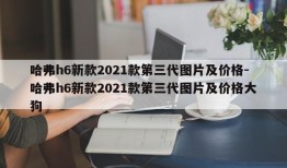 哈弗h6新款2021款第三代图片及价格-哈弗h6新款2021款第三代图片及价格大狗