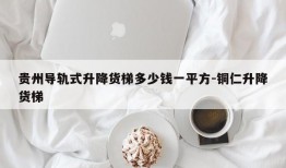 贵州导轨式升降货梯多少钱一平方-铜仁升降货梯