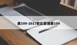 唐100-2017款比亚迪唐100