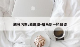 威马汽车c轮融资-威马新一轮融资