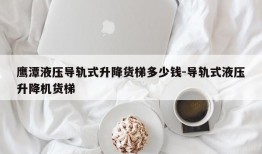 鹰潭液压导轨式升降货梯多少钱-导轨式液压升降机货梯