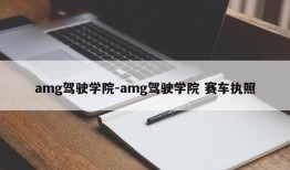 amg驾驶学院-amg驾驶学院 赛车执照